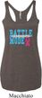 Breast Cancer Battle Mode Ladies Tri Blend Racerback Tank Top