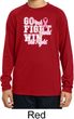 Breast Cancer Go Fight Win Kids Dry Wicking Long Sleeve Shirt