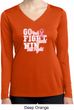Breast Cancer Go Fight Win Ladies Dry Wicking Long Sleeve Shirt