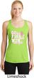 Breast Cancer Go Fight Win Ladies Dry Wicking Racerback Tank Top