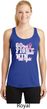 Breast Cancer Go Fight Win Ladies Dry Wicking Racerback Tank Top