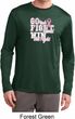 Breast Cancer Go Fight Win Mens Dry Wicking Long Sleeve Shirt