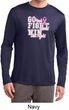 Breast Cancer Go Fight Win Mens Dry Wicking Long Sleeve Shirt