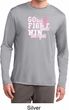 Breast Cancer Go Fight Win Mens Dry Wicking Long Sleeve Shirt