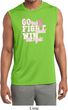Breast Cancer Go Fight Win Mens Sleeveless Moisture Wicking Shirt