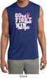 Breast Cancer Go Fight Win Mens Sleeveless Moisture Wicking Shirt