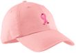 Breast Cancer Hat Embroidered Ribbon Ladies Cotton Twill Cap