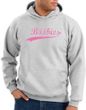 Breast Cancer Hoodie - Distressed Save The Boobies Adult Ash Hoody