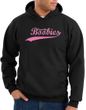 Breast Cancer Hoodie - Distressed Save The Boobies Adult Black Hoody