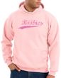 Breast Cancer Hoodie - Distressed Save The Boobies Adult Pink Hoody