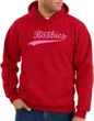 Breast Cancer Hoodie - Distressed Save The Boobies Adult Red Hoody