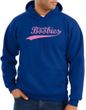 Breast Cancer Hoodie - Distressed Save The Boobies Adult Royal Hoody
