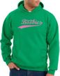 Breast Cancer Hoodie - Distressed Save The Boobies Kelly Green Hoody