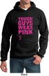 Breast Cancer Hoodie Tough Guys Wear Pink Hoody