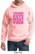 Breast Cancer Hoodie Tough Guys Wear Pink Hoody