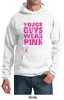 Breast Cancer Hoodie Tough Guys Wear Pink Hoody