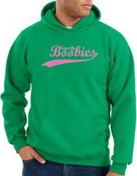 Breast Cancer Hoodies Hooded Sweatshirts - Save The Boobies