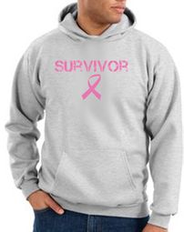 Breast Cancer Hoodies Hooded Sweatshirts - Survivor