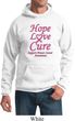 Breast Cancer Hope Love Cure Hoodie