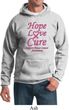 Breast Cancer Hope Love Cure Hoodie