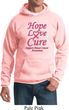 Breast Cancer Hope Love Cure Hoodie