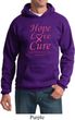 Breast Cancer Hope Love Cure Hoodie