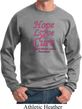 Breast Cancer Hope Love Cure Sweatshirt
