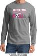 Breast Cancer Kicking Breast Cancer is Our Goal Long Sleeve Shirt