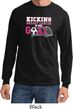 Breast Cancer Kicking Breast Cancer is Our Goal Long Sleeve Shirt