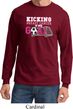 Breast Cancer Kicking Breast Cancer is Our Goal Long Sleeve Shirt