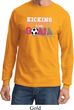 Breast Cancer Kicking Breast Cancer is Our Goal Long Sleeve Shirt