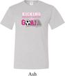 Breast Cancer Kicking Breast Cancer is Our Goal Mens Tall Shirt