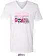 Breast Cancer Kicking Breast Cancer is Our Goal Mens V-Neck Shirt