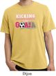 Breast Cancer Kicking Breast Cancer is Our Goal Pigment Dyed Shirt