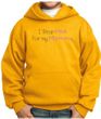 Breast Cancer Kids Hoodie - I Wear Pink For My Mommy Gold Hoody