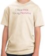 Breast Cancer Kids T-shirt I Wear Pink For My Mommy Youth Natural Tee