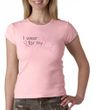 Breast Cancer Ladies Shirt Crewneck I Wear Pink For My Aunt Pink