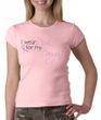 Breast Cancer Ladies T-shirt Pink My Daughter Pink Crewneck Tee Shirt