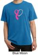 Breast Cancer Mens Shirt Ribbon Heart Pigment Dyed Tee T-Shirt