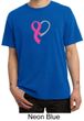Breast Cancer Mens Shirt Ribbon Heart Pigment Dyed Tee T-Shirt