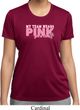 Breast Cancer My Team Wears Pink Ladies Moisture Wicking Shirt