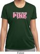 Breast Cancer My Team Wears Pink Ladies Moisture Wicking Shirt