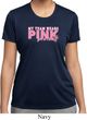 Breast Cancer My Team Wears Pink Ladies Moisture Wicking Shirt