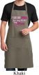 Breast Cancer Pink for My Hero Full Length Apron with Pockets