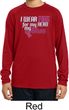 Breast Cancer Pink for My Hero Kids Dry Wicking Long Sleeve Shirt