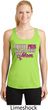 Breast Cancer Pink for My Hero Ladies Dry Wicking Racerback Tank Top