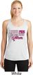 Breast Cancer Pink for My Hero Ladies Dry Wicking Racerback Tank Top