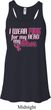 Breast Cancer Pink for My Hero Ladies Flowy Racerback Tanktop