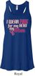 Breast Cancer Pink for My Hero Ladies Flowy Racerback Tanktop