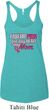 Breast Cancer Pink for My Hero Ladies Tri Blend Racerback Tank Top